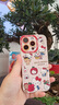 素洛適用蘋(píng)果16promax手機殼新款hellokitty貓咪粉色iPhone15pro春天可愛(ài)時(shí)尚14少女心13硅膠潮 【甜心kttiy貓-紅】硅膠軟殼鏡頭保護 iPhone 16 pro 曬單實(shí)拍圖