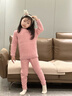 小豬彼特女童校服神器兒童保暖褲內(nèi)穿秋冬中大童德絨秋褲冬季加絨打底褲子 5091紫色【羊毛+德絨/羊羔絨】 120cm 曬單實拍圖