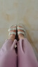 斯凱奇（Skechers）拖鞋女士夏季外穿涼鞋透氣輕便一腳蹬EVA涼拖鞋戶外沙灘鞋111590 曬單實拍圖