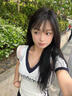 LDBE球衣V領(lǐng)短袖t恤女夏季2025新款美式辣妹修身顯瘦收腰運動短款上衣 白色 M 曬單實拍圖