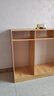 普派斗柜家用收納柜臥室儲物柜靠墻落地床尾置物柜陽(yáng)臺柜五斗柜立柜 【實(shí)木板款】松木色120cm 【送貨到家】自行安裝 曬單實(shí)拍圖
