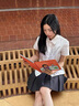素織錦日系短袖白色襯衫女夏季學院風收腰顯瘦jk制服襯衫通勤修身白襯衣 學院風花邊白襯衣 均碼 【推薦體重80-120斤】 曬單實拍圖