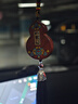 一只小鹿天然黑檀木質(zhì)平安葫蘆汽車(chē)掛件內飾品后視鏡吊墜男女情侶高檔禮品 花梨木：彩繪葫蘆（咖啡色） 曬單實(shí)拍圖