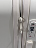 布雷德（BULEIDE）登機(jī)行李箱PC箱體旅行箱大容量輕音萬(wàn)向輪抗壓耐磨學(xué)生拉桿箱 奶白色基礎(chǔ)款 24英寸 需托運(yùn) 曬單實(shí)拍圖