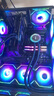 宏碁掠奪者（PREDATOR）32G(16G×2)套裝 DDR5 6000頻率 臺(tái)式機(jī)內(nèi)存條 Hermes冰刃系列 RGB燈條(C28) 石耀黑 AI電腦配件 曬單實(shí)拍圖