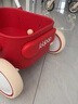 kidpopkidpop嬰兒學(xué)步車手推車寶寶學(xué)步推車助步小推車玩具兒童周歲禮物 實(shí)木斗-紅色 +防倒鉤+繩+保溫杯 曬單實(shí)拍圖