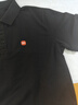 藍之旺 小米工作服冰絲短袖T恤定制印logo夏季polo衫企業(yè)文化衫訂做衣服 黑色 L 曬單實拍圖