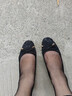 美何老北京布鞋女新款夏季網(wǎng)面透氣平底媽媽涼鞋一腳蹬軟底網(wǎng)紗豆豆鞋 黑色 38 腳寬麻煩拍大一碼 曬單實(shí)拍圖