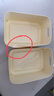 希維思 SIVASS桌面雜物收納盒家用零食玩具儲(chǔ)物筐帶蓋收納箱整理箱宿舍置物盒子 2個(gè)裝【奶油棕-大號(hào)】防塵加厚 曬單實(shí)拍圖