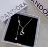 潘多拉（PANDORA）心想事成愛心吊墜項(xiàng)鏈頸飾簡(jiǎn)約精致七夕情人節(jié)禮物送女友 曬單實(shí)拍圖