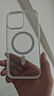 權(quán)速適用蘋(píng)果手機(jī)iPhone15新款手機(jī)殼磁吸無(wú)線充電iPhone14透明大孔簡(jiǎn)約高級(jí)感硅膠軟殼全包防摔保護(hù)套 白色【磁吸硬殼/軟邊框】 iPhone 16 Promax 曬單實(shí)拍圖
