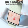 rurihai適用華為matepadair12保護套2025款24款磁吸分離保護殼huawei12英寸柔光版平板帶筆槽防摔面蓋分離 【草木綠】Y型磁吸-橫豎支撐-送鋼化膜 華為MatePad Air1 曬單實(shí)拍圖