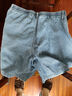 佐丹奴牛仔短褲女黑科技涼感壓褶半松緊腰薄款牛仔褲子女13405239 曬單實(shí)拍圖