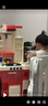 Eve Stone SPECIAL GIRL LIKE YOU女孩玩具兒童廚房玩具3-6歲套裝仿真廚具做飯玩具過家家小廚房4歲 超大號100cm+烤面包機+101件套紅 男女孩6-12寶寶1到3歲生日 曬單實拍圖