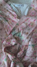Olrain歐芮兒碎花短袖連衣裙女夏季女裝收腰顯瘦A字花瓣裙子 花色 M 曬單實(shí)拍圖