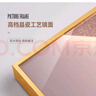 皇嘉金彩流水生財客廳裝飾畫(huà)輕奢大氣沙發(fā)背景墻掛畫(huà)2025最新款大氣壁畫(huà) G8205流水生財A 120*40CM（適合1米6以下沙發(fā)） 油畫(huà)布+鋁合金框 輕奢金框【黑框聯(lián)系客服備注】 曬單實(shí)拍圖