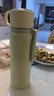 蘇泊爾（SUPOR）保溫杯316L不銹鋼水杯便攜大容量泡茶杯真空保溫杯學(xué)生杯子 嫩芽綠520ML 曬單實(shí)拍圖