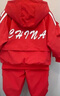 迪士尼（Disney）【秋冬新品】3-10歲男童春秋裝套裝2021新款男孩帥氣時(shí)髦衣服潮小 紅色 1688款中國套裝 120 曬單實(shí)拍圖