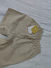 嘟嘟家寶寶五分褲純棉男童短褲夏季薄款兒童褲子透氣夏裝女童休閑童褲潮 米白色 100 cm 曬單實(shí)拍圖