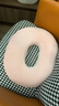 FIZZLET孕婦坐墊產(chǎn)婦順產(chǎn)產(chǎn)后月子椅墊肛周膿腫緩解尾椎壓力痔瘡坐墊屁墊 【天鵝絨-女款粉紅色】四季通用 曬單實(shí)拍圖