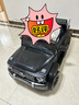好孩智兒童電動(dòng)車(chē)可坐大人可駕駛遙控汽車(chē)玩具車(chē)親子越野車(chē)小孩寶寶童車(chē) 六驅黑+12V14A+皮座+雙油門(mén) 曬單實(shí)拍圖