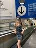 佐敘美式復古牛仔背帶裙女夏季a字顯瘦2025新款工裝裙小眾短裙連衣裙 深藍色 M （100-110斤） 曬單實拍圖