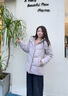 波司登25年羽絨服女士冬季90絨加厚連帽寬松短款休閑百搭保暖外套 曬單實(shí)拍圖