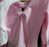 馳動兒童舞蹈服女童練功服秋冬長袖考級服裝連體服棉芭蕾舞裙粉色3XL 曬單實拍圖