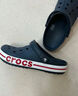 crocs卡駱馳貝雅卡駱班|205089 深藍/辣椒紅-4CC 41/42(260mm)  曬單實(shí)拍圖