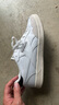 Reebok銳步官方男女鞋COURT ADVANCE時(shí)尚休閑復(fù)古板鞋 GZ9626 白/黑/米白 42 (27cm),US: 9 曬單實(shí)拍圖