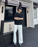 環(huán)球加絨男鞋時(shí)尚德訓鞋秋冬款休閑鞋子 黑色(內增高) 39 曬單實(shí)拍圖