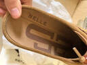 百麗（Belle）酥酥吐司1代升級(jí)款復(fù)古絨面勃肯鞋女25秋新袋鼠鞋半拖E1L1DCH5 棕色 （1代升級(jí)版） 39 (245mm) 曬單實(shí)拍圖