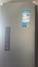 美的（Midea）417法式多門(mén)四開(kāi)門(mén)60cm超薄零嵌入式雙變頻小戶(hù)型無(wú)霜家用電冰箱 MR-417WFPE 流蘇銀 國家補貼20% 曬單實(shí)拍圖