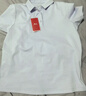 特步門(mén)店同款短袖女夏季新款綜訓寬松針織翻領(lǐng)POLO衫976228020146 珍珠白 2XL 曬單實(shí)拍圖