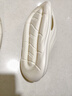 名創(chuàng)優(yōu)品（MINISO）家居拖鞋男女情侶家用舒適浴室防滑防臭涼拖鞋夏 珍珠白  44-45 曬單實拍圖