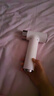 物克（VVU&CCO）充電式無線吹風(fēng)機(jī)風(fēng)筒電吹風(fēng)學(xué)生宿舍吹頭發(fā)3檔冷熱便攜type-c充電高轉(zhuǎn)速風(fēng)筒美術(shù)聯(lián)考 珍珠白【頂配】27000電芯/100檔/不插電熱風(fēng) 曬單實(shí)拍圖