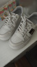 思加圖李嘉格同款2025春季補丁鞋小白鞋厚底增高板鞋EUW06AM5 月色米 35 曬單實(shí)拍圖