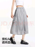 森馬（Semir）代露娃涼感防曬半身裙女顯瘦裙子2025夏季質(zhì)感工裝裙109325120004 曬單實(shí)拍圖