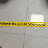 安晟達(dá) 小心地滑黃色地面PVC警示貼100*10CM斜紋防滑防水耐磨地貼商場(chǎng)學(xué)校車間樓梯間洗手間警告標(biāo)識(shí)貼 曬單實(shí)拍圖