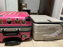漢客行李箱男拉桿箱女旅行箱69升大容量24英寸象牙白鎮店前側開(kāi)蓋鋁框 曬單實(shí)拍圖