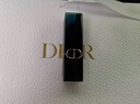 迪奧DIOR烈艷藍(lán)金口紅緞光100滋潤唇膏3.5g化妝品 生日禮物送女友 曬單實(shí)拍圖