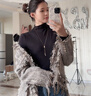 Jay毛衣鏈大氣高檔設計感長款項鏈配飾女衣服掛飾送媽媽長輩生日禮物 【品牌禮盒】香檳金 曬單實拍圖