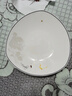 雅誠德雅誠德歐式碗碟套裝家用簡(jiǎn)約金邊陶瓷器骨瓷餐具套裝飯碗湯盤(pán)組合 7.5 和意三角盤(pán)【高檔骨瓷】 曬單實(shí)拍圖