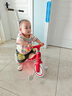 倍貝樂(lè)兒童三輪車1-3-6歲腳踏車平衡車寶寶兒童自行車溜溜車帶燈光音樂(lè) 高配紅 【燈光音樂(lè)+EVA靜音輪】 推騎兩用/周歲生日禮物 曬單實(shí)拍圖
