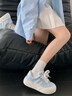 回力四季2025春夏新款可愛圓頭板鞋厚底女鞋小眾面包鞋小白鞋顯腳小運(yùn)動(dòng)鞋 淺藍(lán)色 37 公主請下單現(xiàn)貨妙發(fā) 曬單實(shí)拍圖
