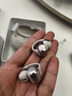 韶音（SHOKZ）OpenDots ONE動鈦圈開放式藍(lán)牙耳機(jī)耳夾式無線耳機(jī)藍(lán)牙跑步運動耳機(jī)E310 星際白 曬單實拍圖
