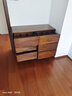 陽(yáng)竹【整裝發(fā)貨】全實(shí)木胡桃木五斗柜客廳臥室電視柜玄關(guān)柜子 【五斗柜】80*40*110cm 曬單實(shí)拍圖