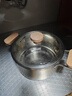 小熊（Bear）316L不銹鋼湯鍋 蒸鍋奶鍋20cm煮粥鍋燃氣灶通用燉鍋CP-JG010-P01 曬單實(shí)拍圖