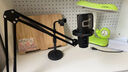 科嘜（COMICA）享聽(tīng) Uni Pro電腦桌面麥克風(fēng)游戲直播錄音話(huà)筒AI降噪usb手機臺式筆記本收音麥K歌有線(xiàn)無(wú)線(xiàn)電容麥 升級無(wú)線(xiàn)款【Uni Pro黑色】懸臂支架 官方標配+蘋(píng)果Lightning線(xiàn) 曬單實(shí)拍圖