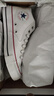 匡威（Converse）官方 莫爾登All Star男女板鞋中幫帆布小白鞋A00812C A00812C 42 曬單實(shí)拍圖